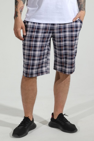 Шорты мужские Штурман-2 серая клетка