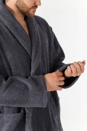 Махровый мужской халат Комфорт-4