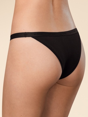LULA6360 трусы женские (черный)