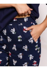 Костюм женский Коляда-3 темно-синий