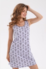 Сорочка ночная Клише-1 лиловый