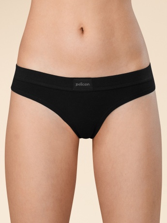 LUNA6318 трусы женские (черный)