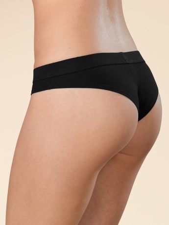 LUNA6318 трусы женские (черный)
