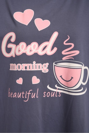 Туника женская серая, кофе, большие размеры