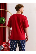 Костюм мужской Коляда-4 бордовый