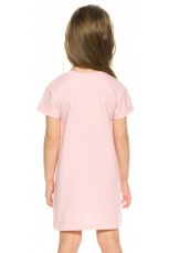 Ночная сорочка для девочек розовая с зайчиком
