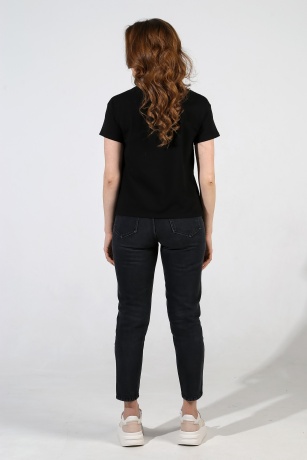 Футболка женская "медведь в очках"