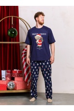 Костюм мужской Коляда-4 темно-синий