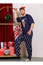 Костюм мужской Коляда-4 темно-синий