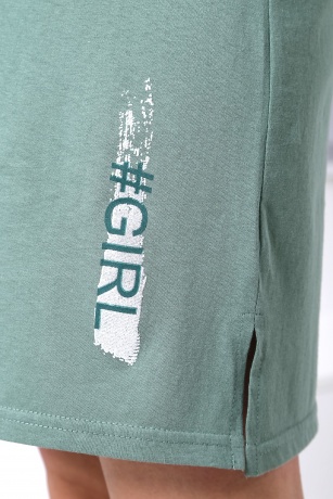 Туника женская Блогер (зеленый)