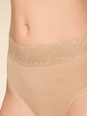 LULC6337 трусы женские (песочный)