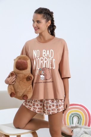 Пижама женская Капи-4 песочный