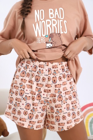 Пижама женская Капи-4 песочный