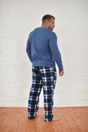 Мужская пижама Горец (индиго)