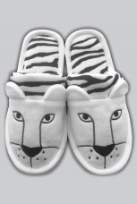 Детские флисовые тапочки &quot;Тигры&quot;