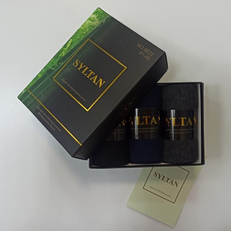 Носки мужcкие в подарочной коробке