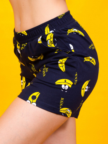 Шорты женские Бананы
