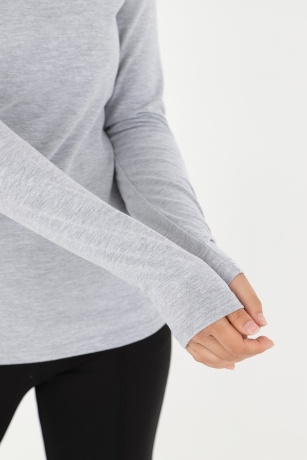 Джемпер (водолазка) для девочки Кин-3 серый