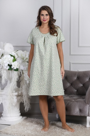 Сорочка женская Злата зеленый