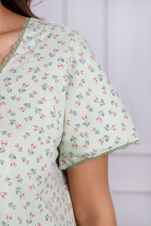 Сорочка женская Злата зеленый