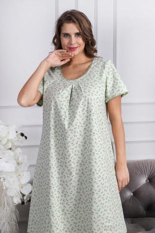 Сорочка женская Злата зеленый