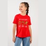 Футболка для девочки Новогодняя-1