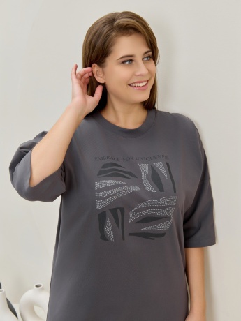 Туника женская Прима антрацит