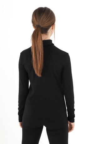 Джемпер (водолазка) для девочки Кин-3 черный