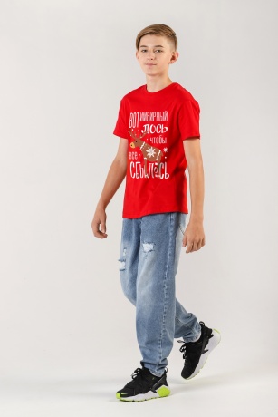 Футболка для мальчика Новогодняя-2