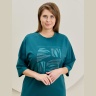 Туника женская Прима изумрудный