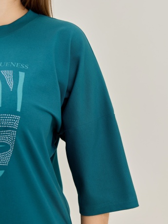 Туника женская Прима изумрудный