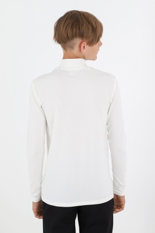 Джемпер (водолазка) для мальчика Кин-4 белый
