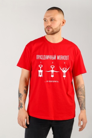 Футболка мужская Новогодняя-4