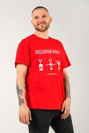 Футболка мужская Новогодняя-4