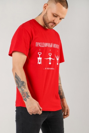 Футболка мужская Новогодняя-4