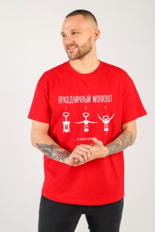 Футболка мужская Новогодняя-4