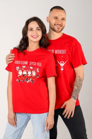 Футболка мужская Новогодняя-4