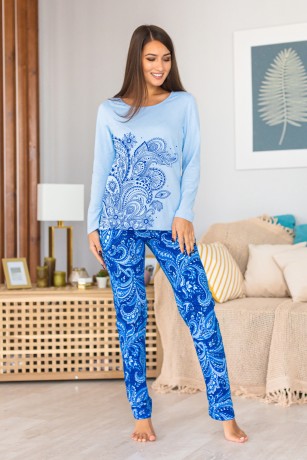 Костюм женский Гжель