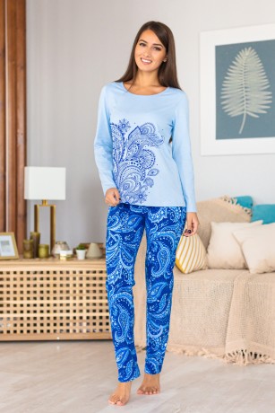 Костюм женский Гжель