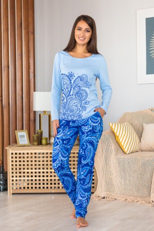 Костюм женский Гжель