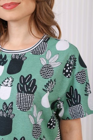 Туника женская Аризона-1 (зеленый)