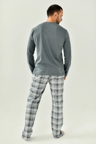 Мужская пижама Ковбой (серый)