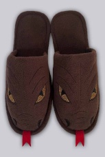 Женские флисовые тапочки "Змеи"