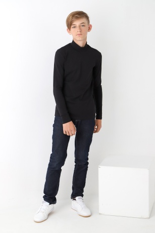 Джемпер (водолазка) для мальчика Кин-4 черный