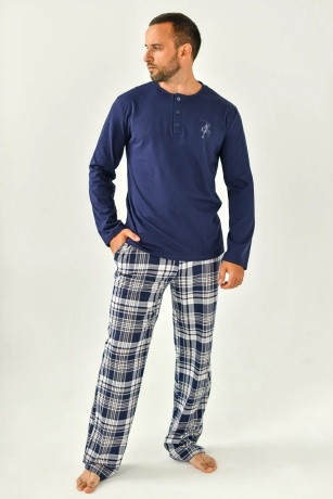Мужская пижама Ковбой (темно-синий)