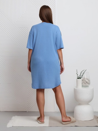 Туника женская Всплеск голубой