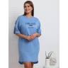 Туника женская Всплеск голубой