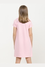 Сорочка для девочек розовая с кошечкой (рост 152-164)