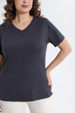 Футболка женская Базис-5 антрацит