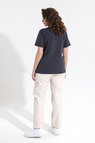 Футболка женская Базис-5 антрацит